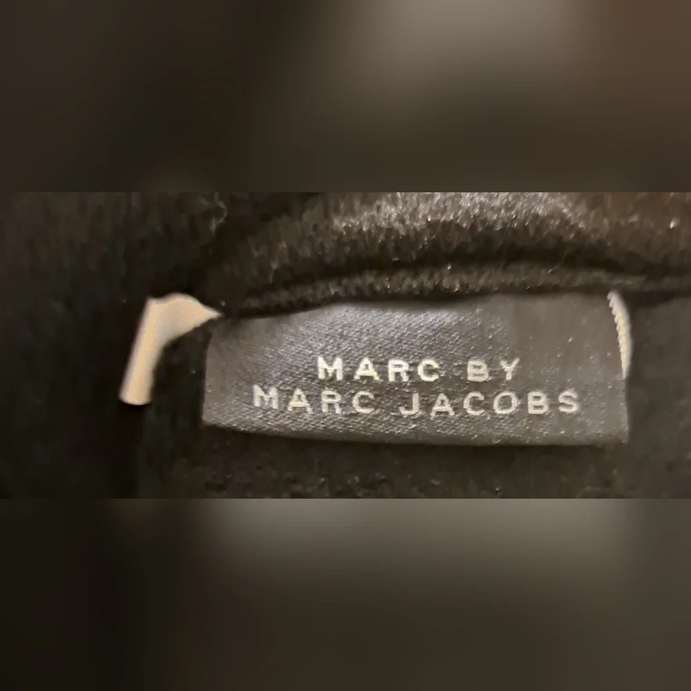 EUC RARE Y2K Marc Jacobs Will Broome Anna Sui Unisex Black Travel Tablet Case